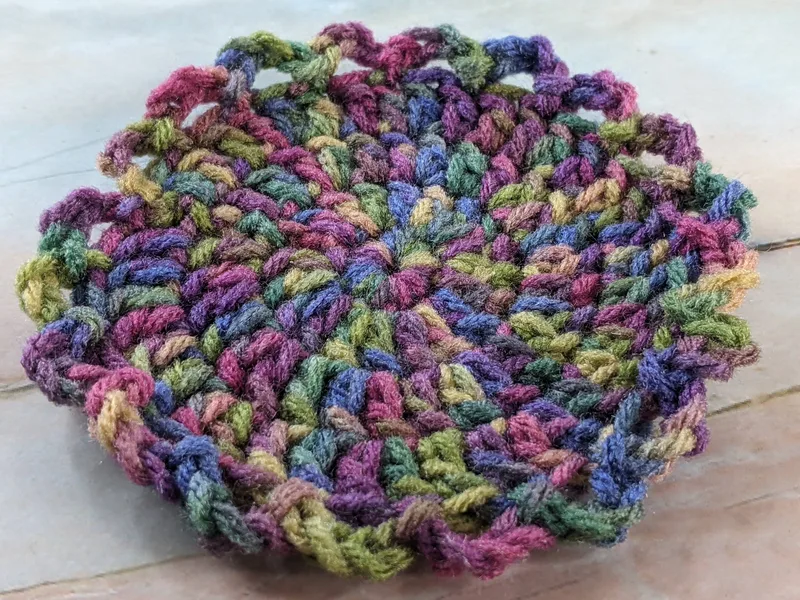 Pretty Crocheted Mug Coaster