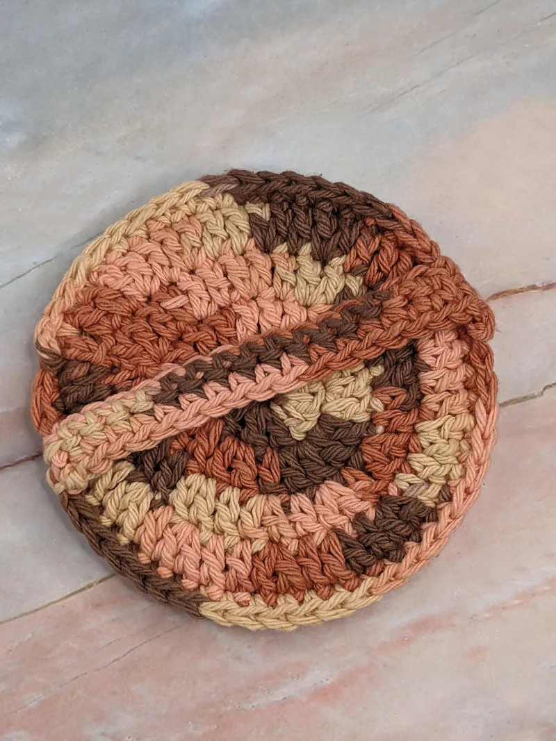Crochet Body Sponge with Handle