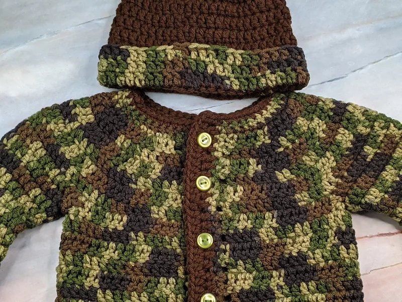 Camo Sweater Set