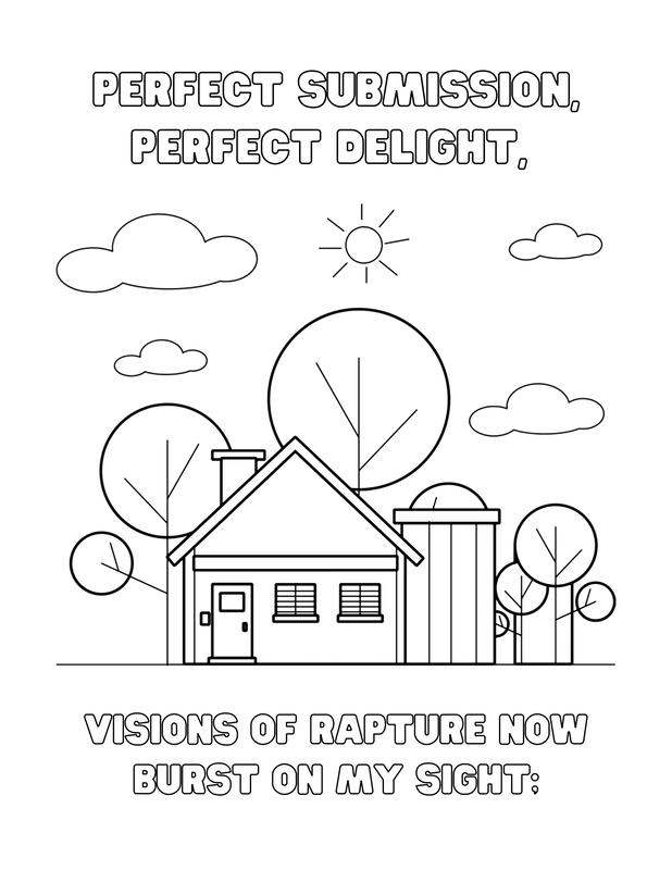 Blessed Assurance Coloring Pages