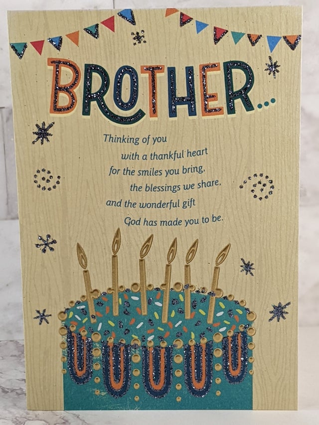 Shop the Brother Christian Birthday Greeting Cards Category