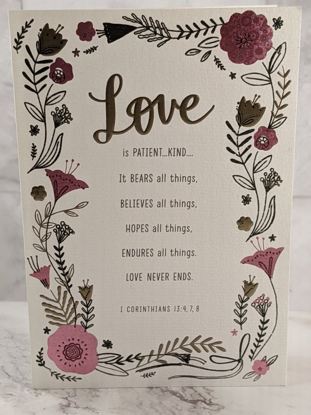 Shop the Chistian Wedding Greeting Cards Category