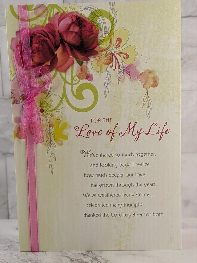 Shop the Christian Anniversary Greeting Cards for Wife Category