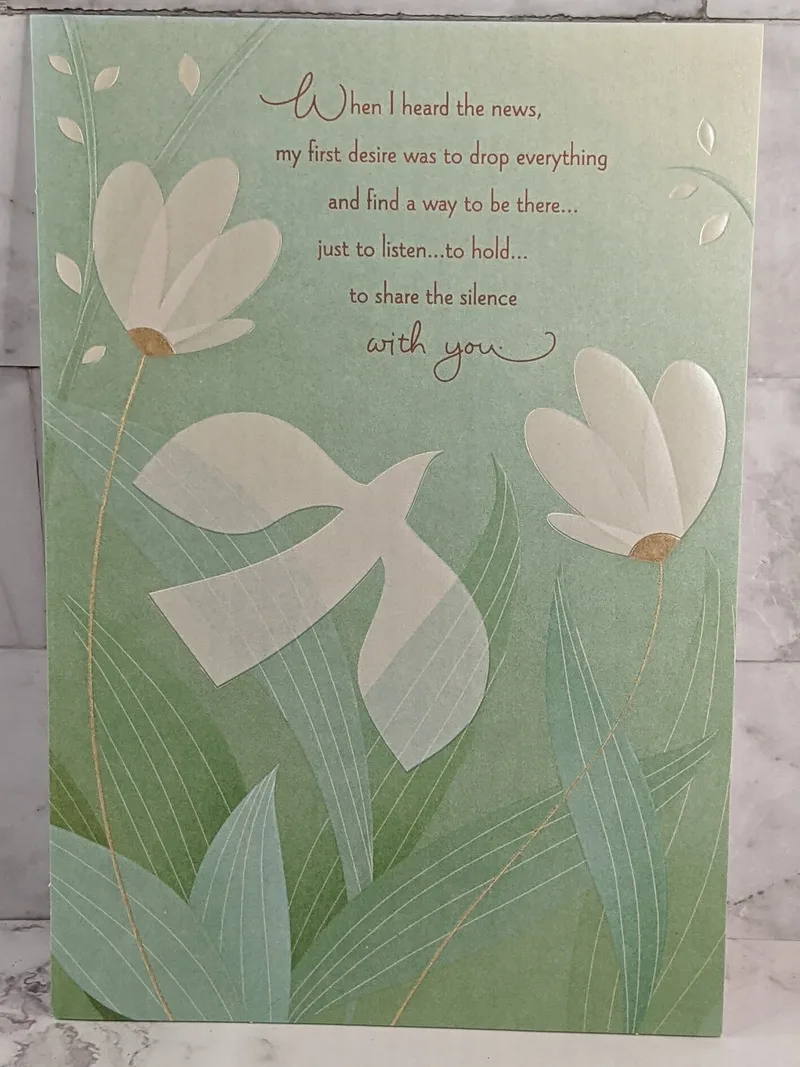 Strength in This Difficult Time Card