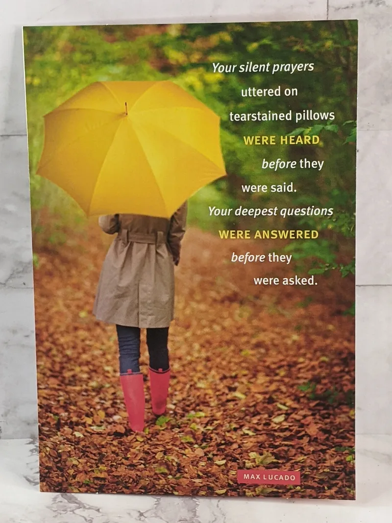 He Sees and Hears You Card