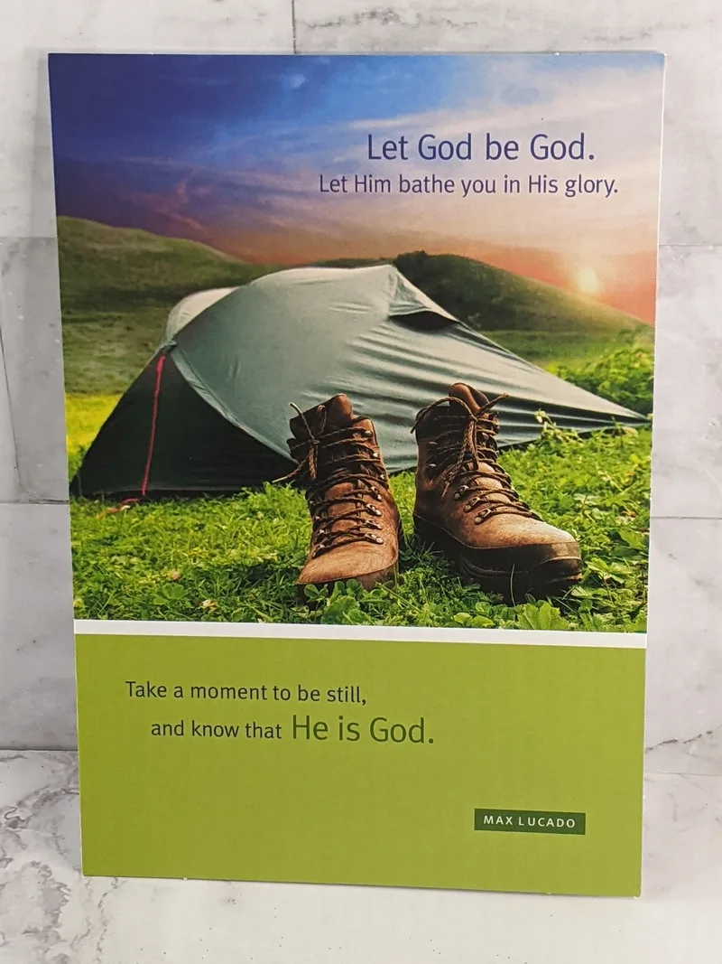 Let God Be God Card