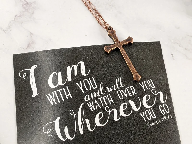 Watch Over You Cross Necklace