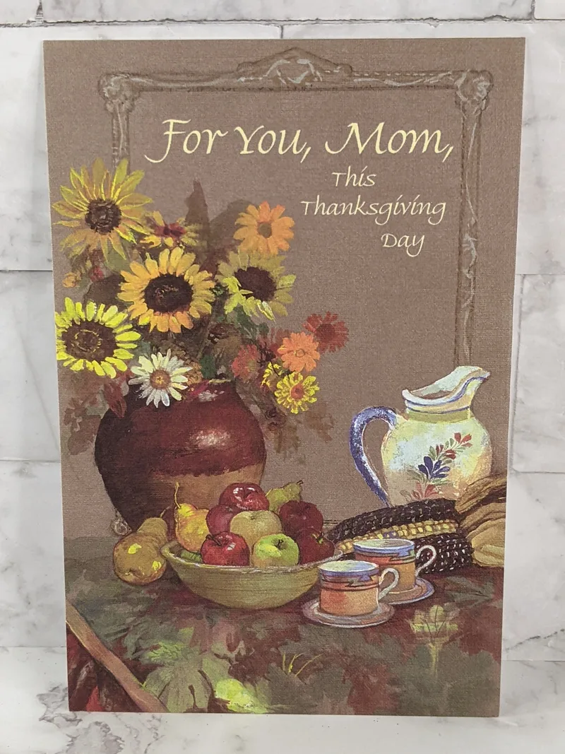 For You Mom This Thanksgiving Day