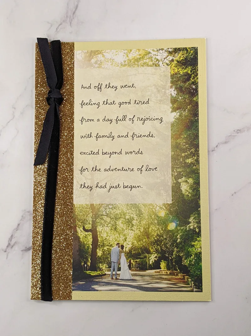 Day of Rejoicing Wedding Card