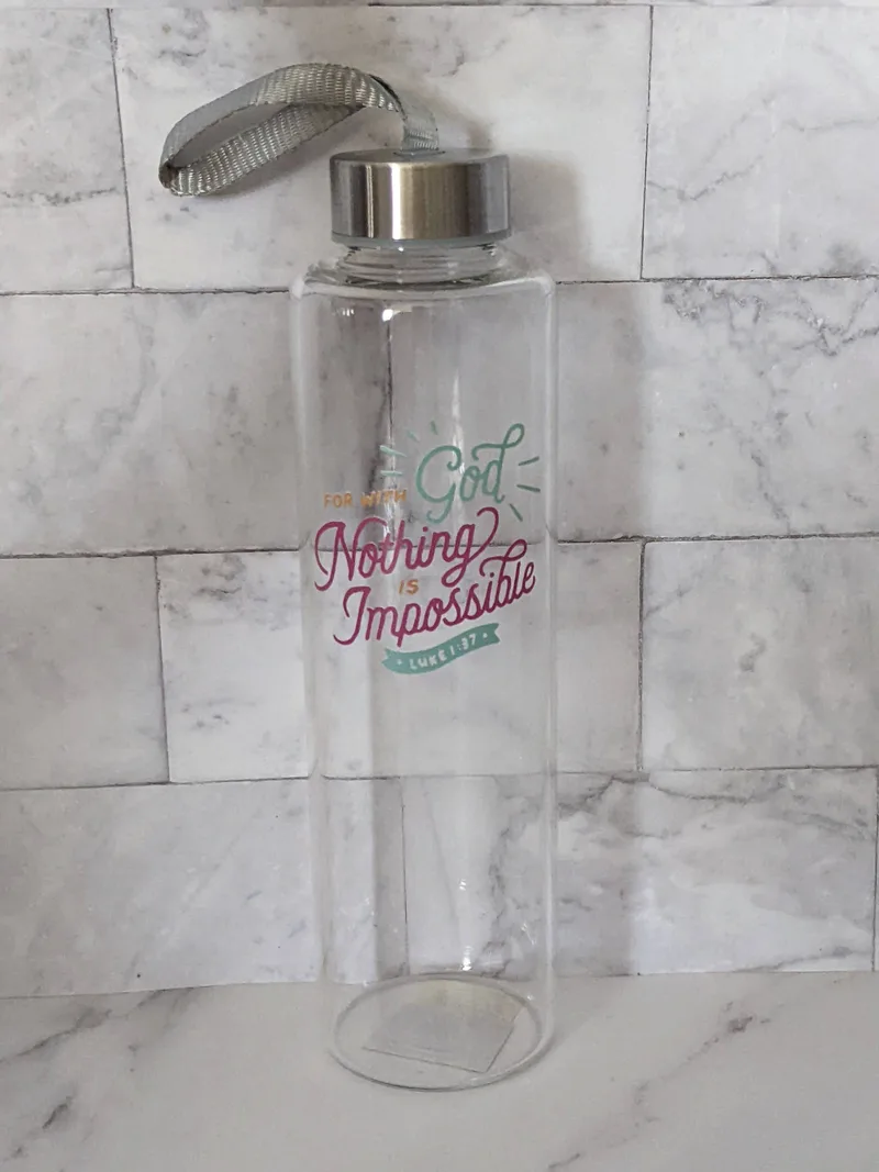 With God - Water Bottle