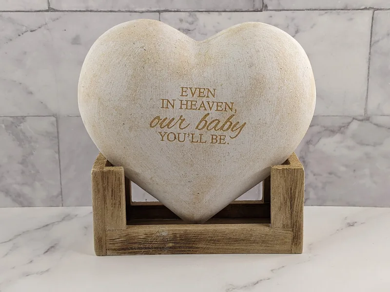 Baby in Heaven 3D Heart
