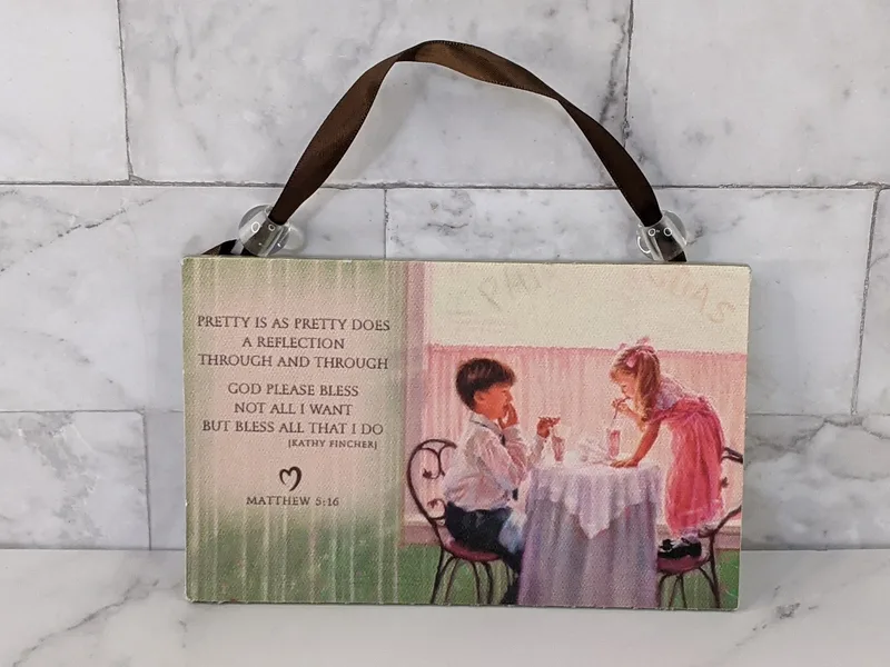 Matthew 5:16 Quote Plaque