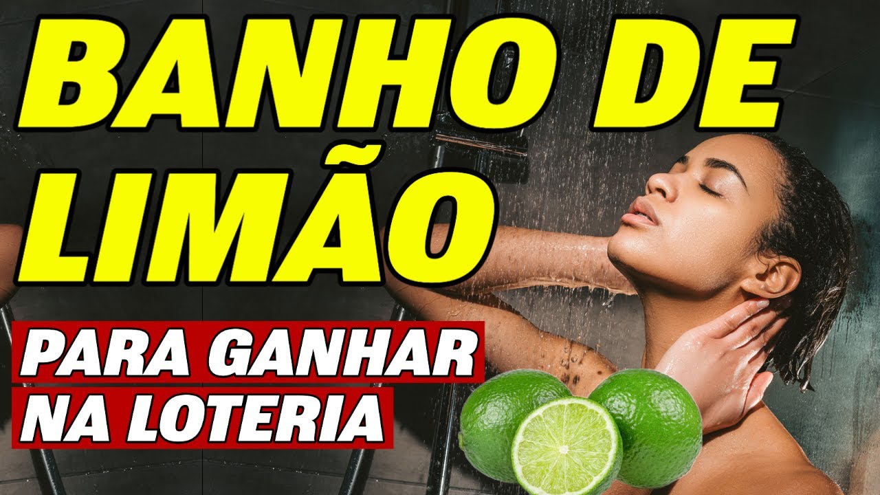 BANHO COM LIMÃO PARA SORTE E PROSPERIDADE