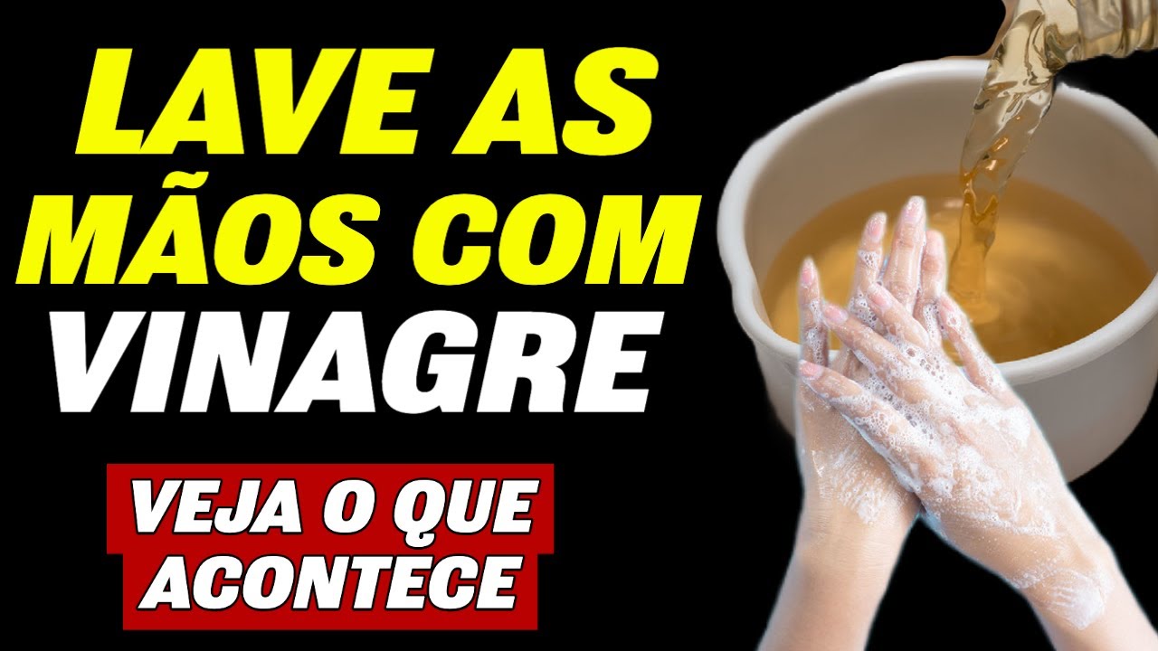 LAVE AS MÃOS COM SAL E VINAGRE E ATRAIA MUITO DINHEIRO