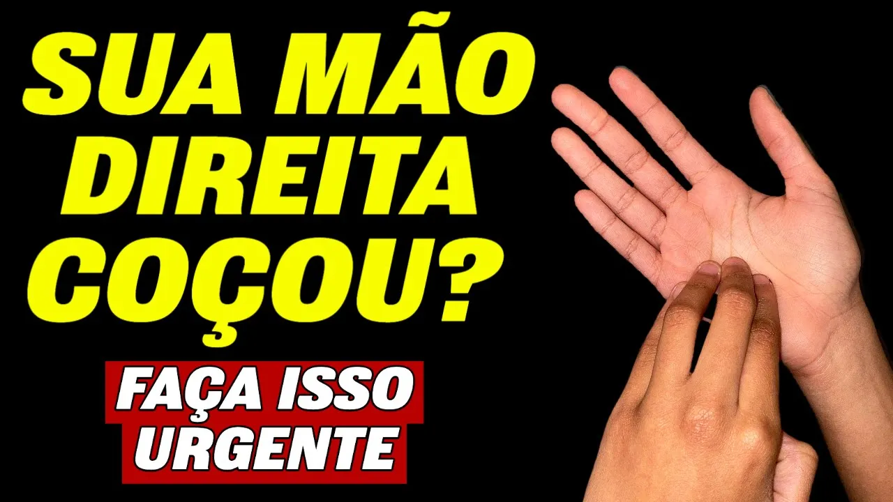 SUA MÃO COÇOU? FAÇA ISSO URGENTE PARA DINHEIRO
