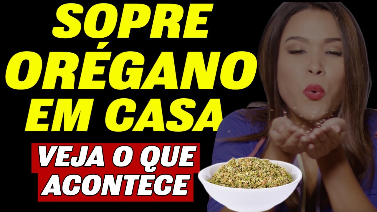 SOPRE ORÉGANO EM CASA TODA SEXTA-FEIRA E VEJA O QUE ACONTECE