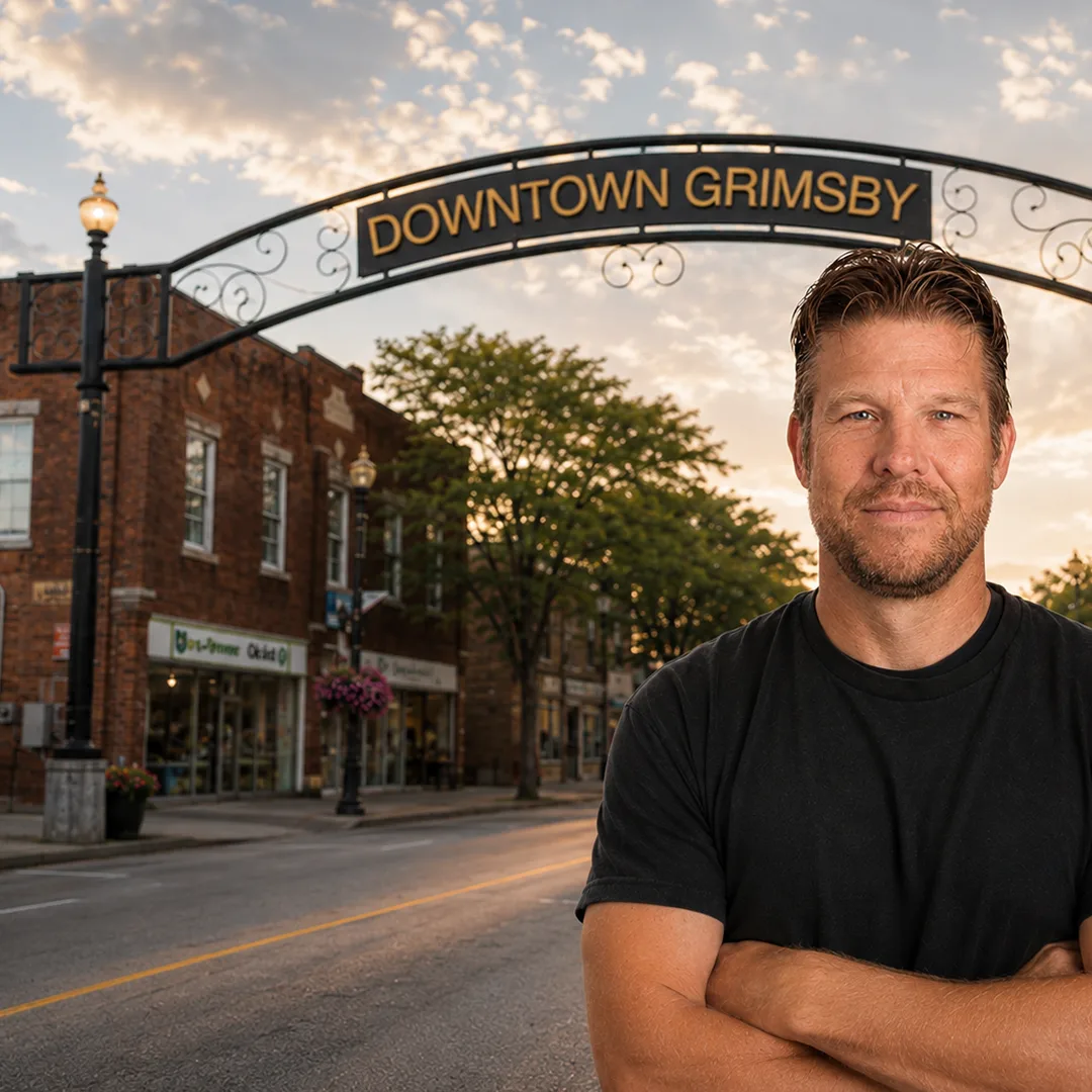 Shane Weaver, candidate for Grimsby Town Council Ward 3 in downtown Grimsby