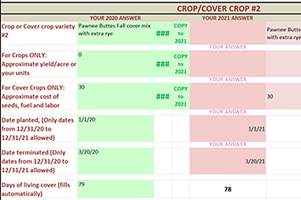 Forms from Citizen Science Soil Health Project