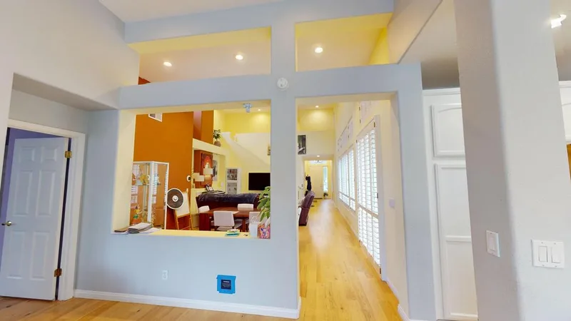 San Jose CA High Ceiling Home Before