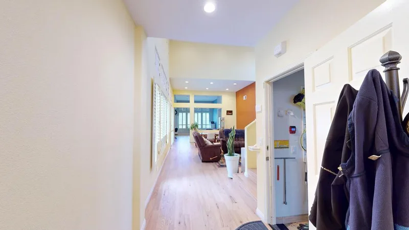 San Jose CA High Ceiling Home Before
