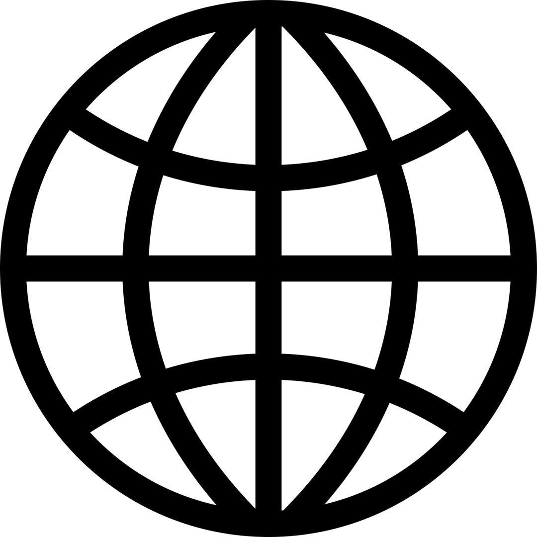 Globe Icon to symbolize the world wide web.