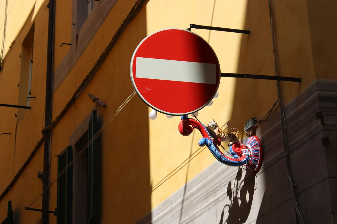 Decorated sign handle