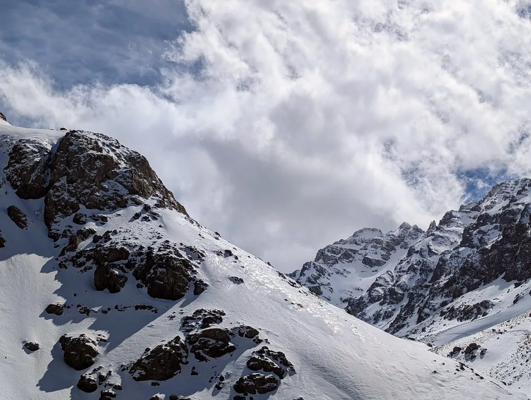 Snowy mountains