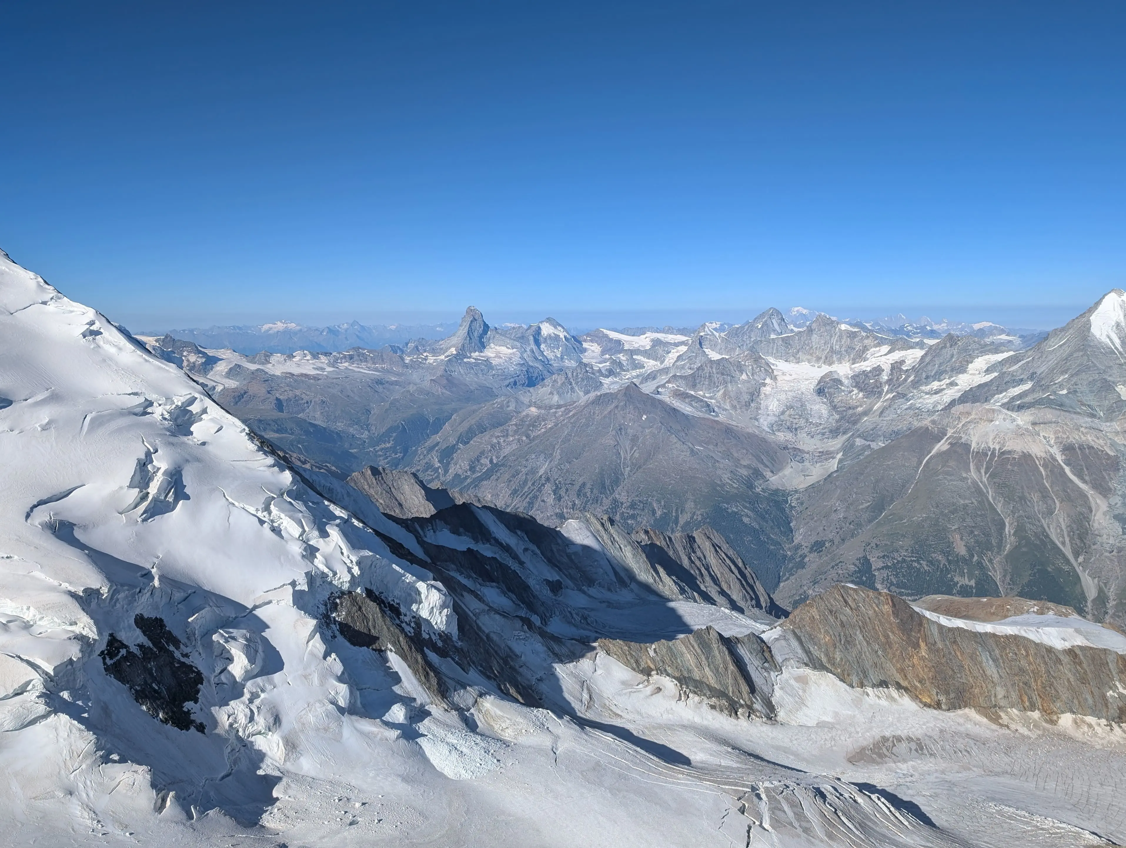The Alps skyline