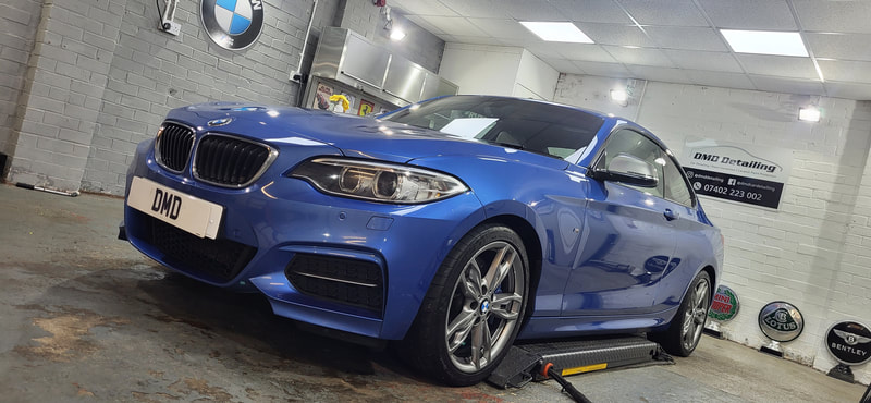 BMW M240i after Ceramic Coating Paint Protection at DMD Car Detailing near Port Glasgow