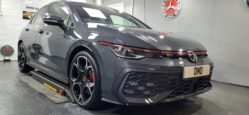 Golf GTi after New Car Ceramic Coating at DMD Car Detailing near Giffnock