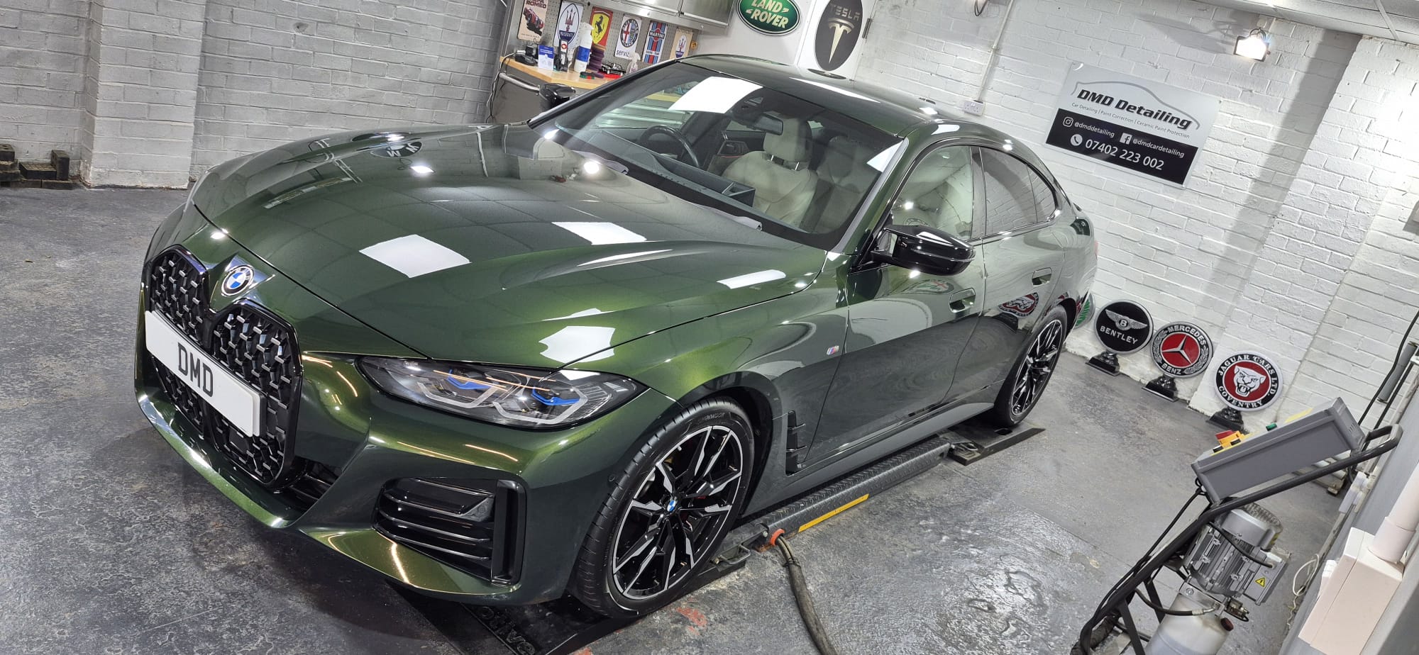 BMW M440i after Minor Paint Correction and Ceramic Coating at DMD Car Detailing near Bearsden
