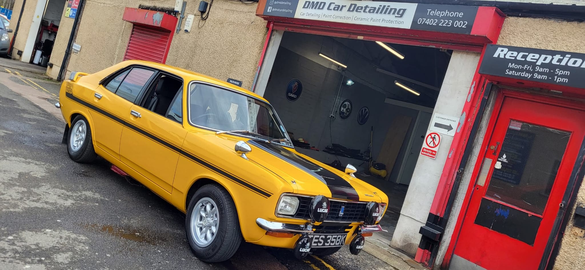 Ceramic coating and paint correction at DMD Car Detailing, near Linwood