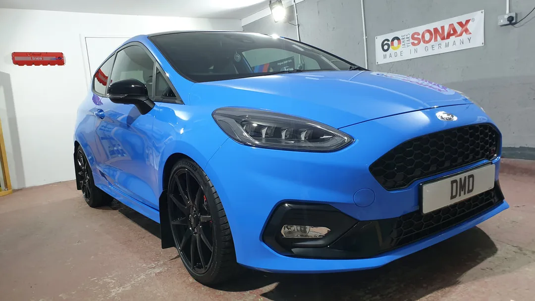 Ford Fiesta ST looking glossy after New Car Ceramic Coating service