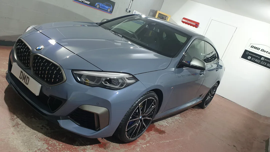 BMW M235i after ceramic coating service