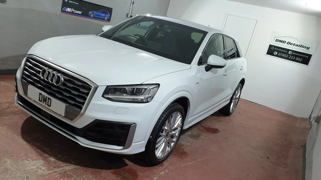 Audi Q2 after ceramic paint protection