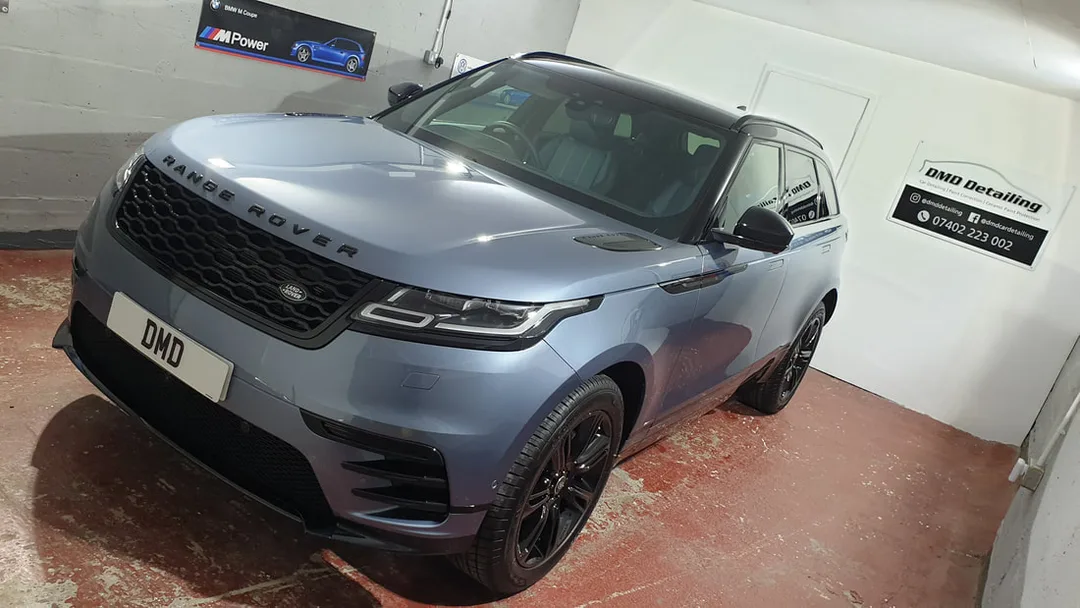 Range Rover Velar after New Car Ceramic Coating service in Paisley
