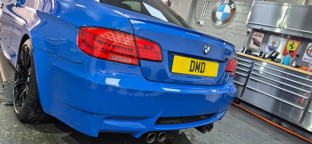 BMW finished with ceramic coating gloss, Paisley
