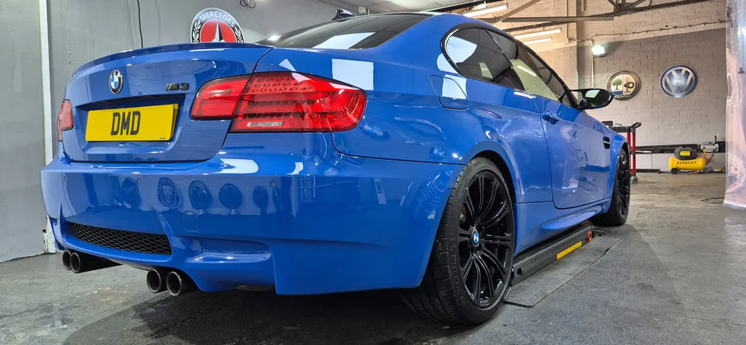BMW finished with ceramic coating gloss, Paisley
