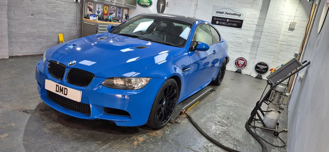 BMW M3 after ceramic paint protection application, Paisley