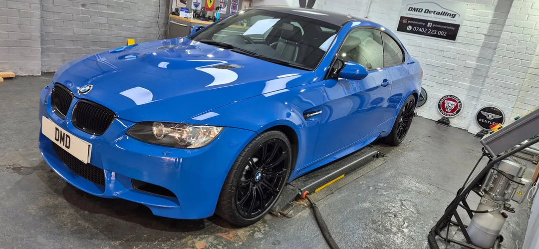 BMW M3 after ceramic paint protection application, Paisley