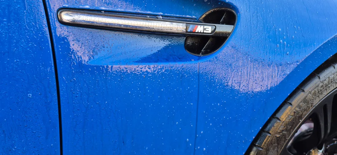 Exterior wash and decontamination in progress, Paisley