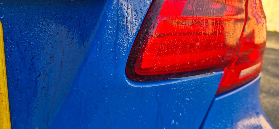 Exterior wash and decontamination in progress, Paisley
