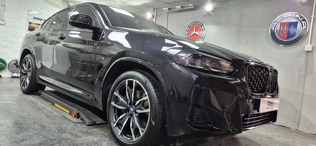 BMW X4 looking glossy after Minor Paint Correction by DMD Car Detailing in Paisley near Glasgow