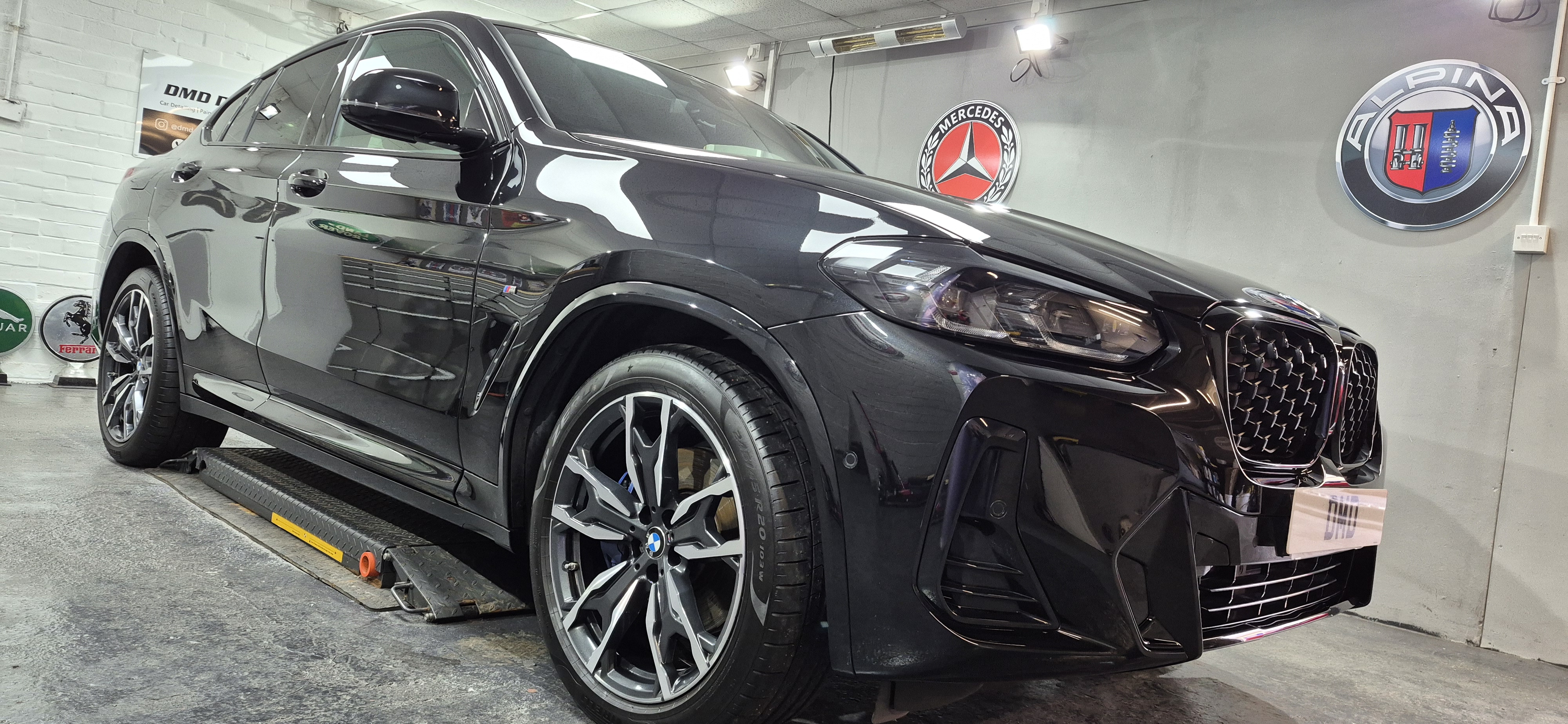 Swirl mark removal using machine polishing near Glasgow