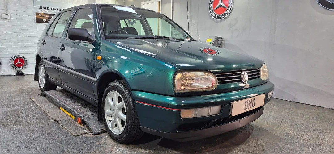 MK3 Volkswagen Golf Driver which underwent my paint enhancement detail in Paisley at DMD Car Detailing