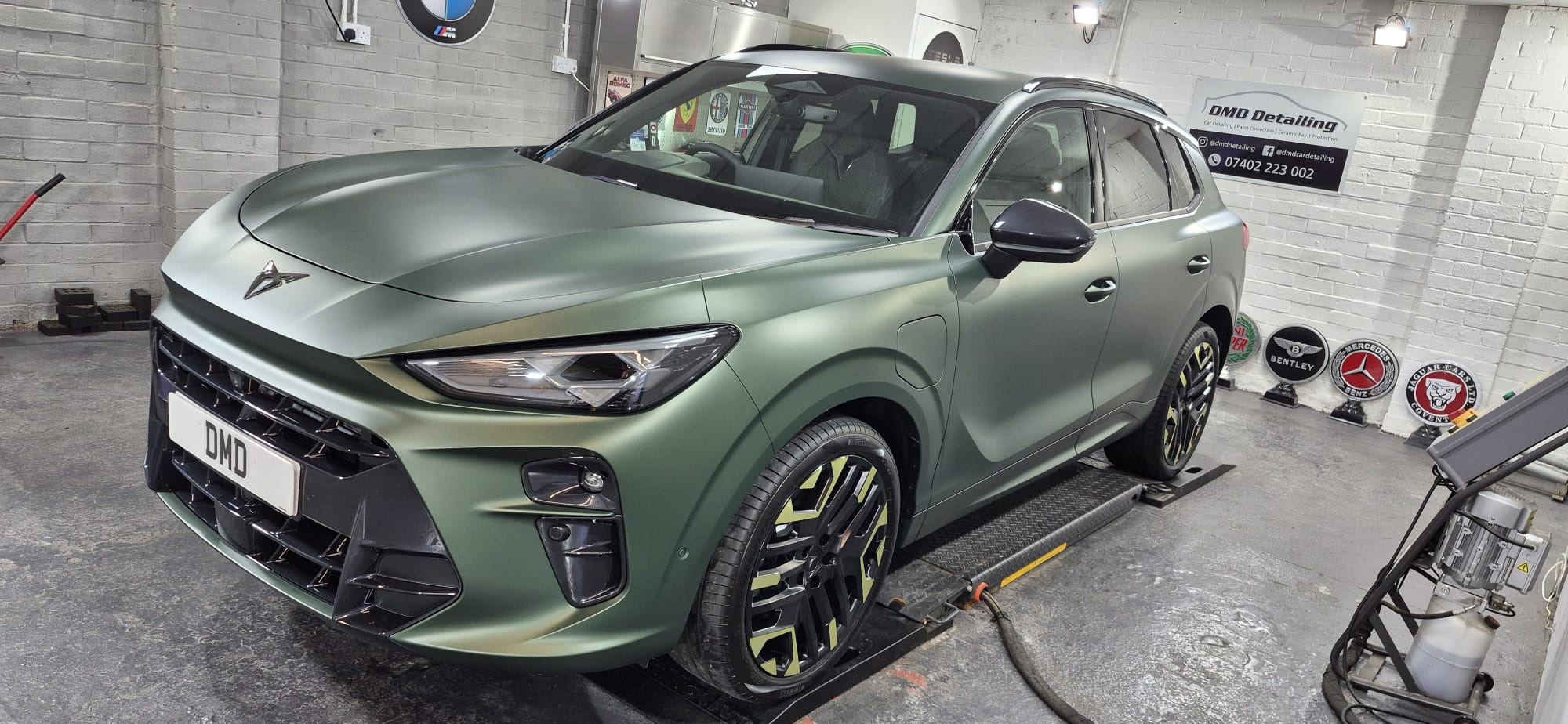 Cupra Terramar after undergoing my Matte Car Paint Protection Detail