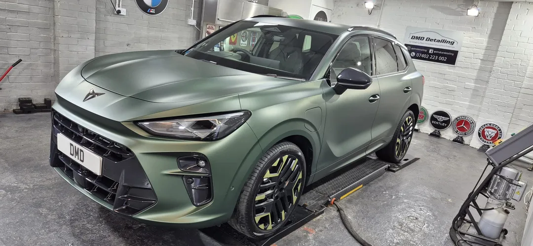 Cupra Terramar after undergoing my Matte Car Paint Protection Detail