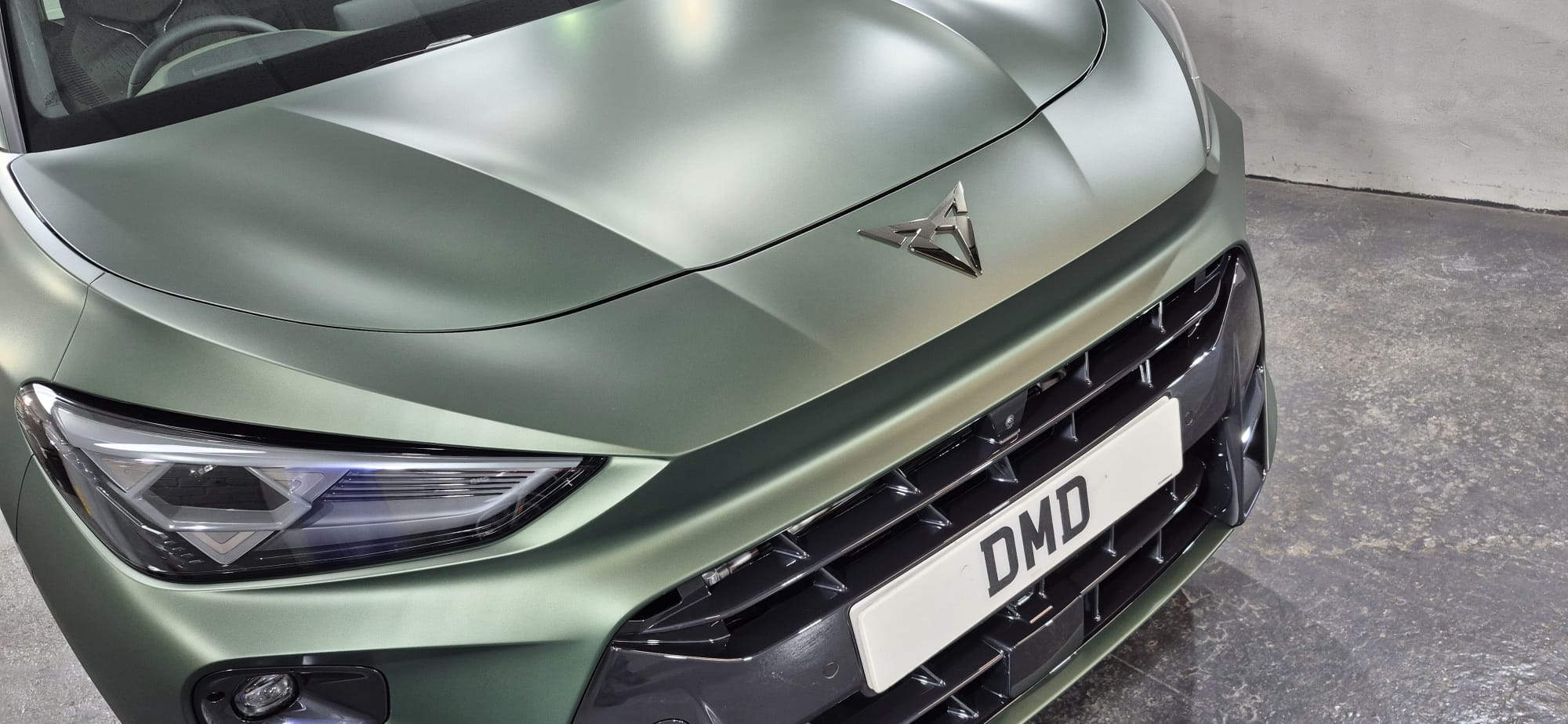CUPRA Terramar at DMD Car Detailing after Matte Car Paint Protection in Paisley near Glasgow