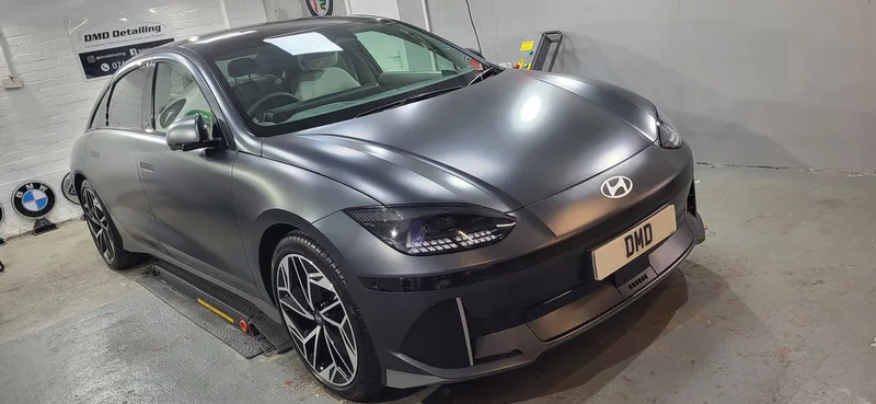 Hyundai after Matte Paint Protection at DMD Car Detailing in Paisley near Glasgow