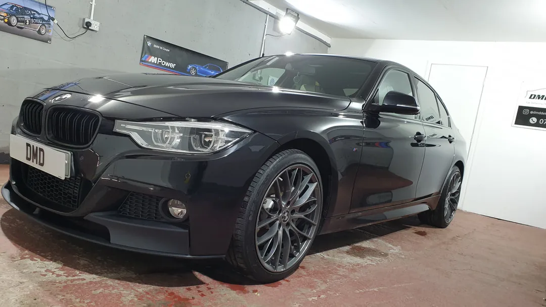 BMW 335d after two stage paint correction at DMD Car Detailing in Paisley
